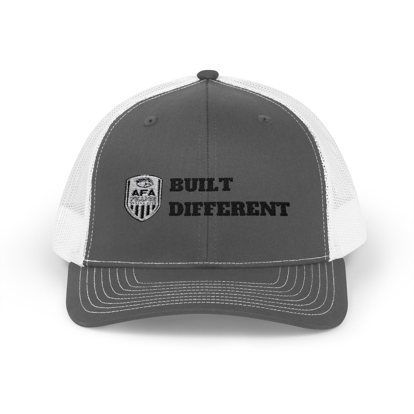 AFA Built Different Snapback Trucker Cap