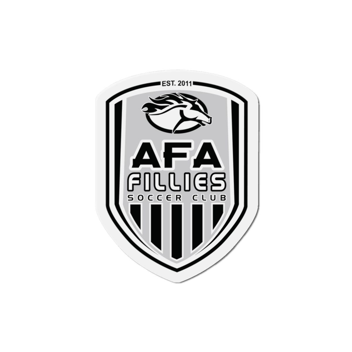 AFA Fillies Shield Die-Cut Magnets