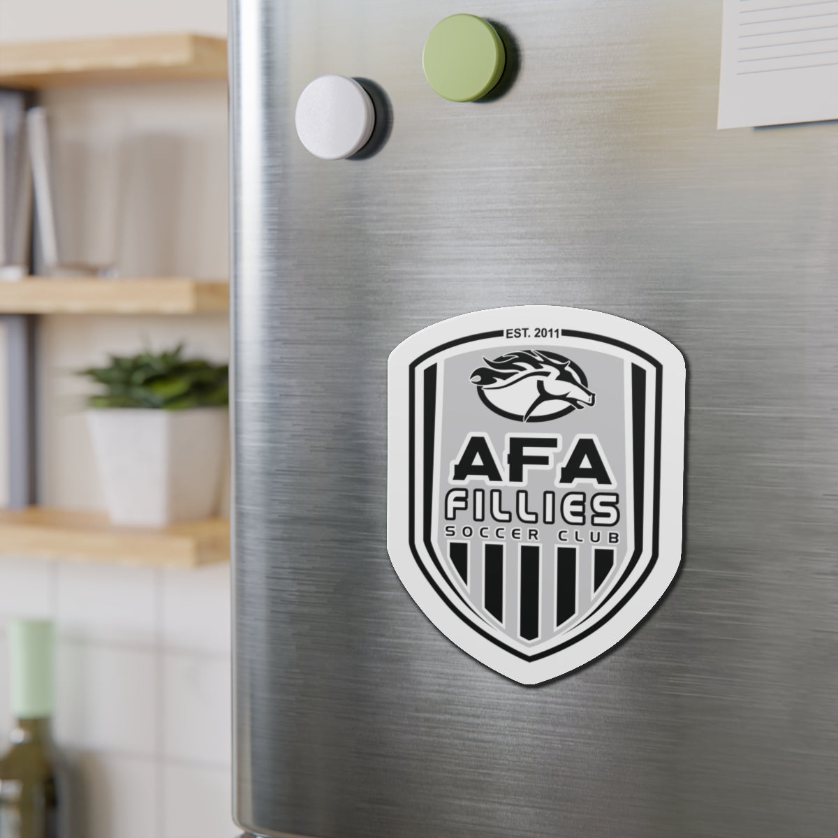 AFA Fillies Shield Die-Cut Magnets