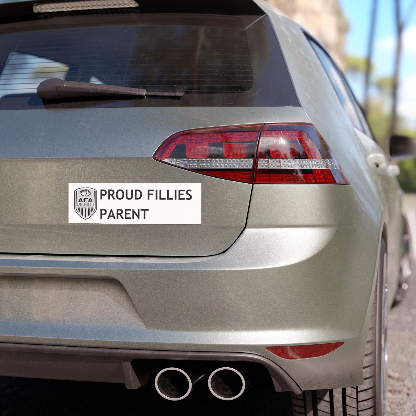 Proud Fillies Parent Car Magnet