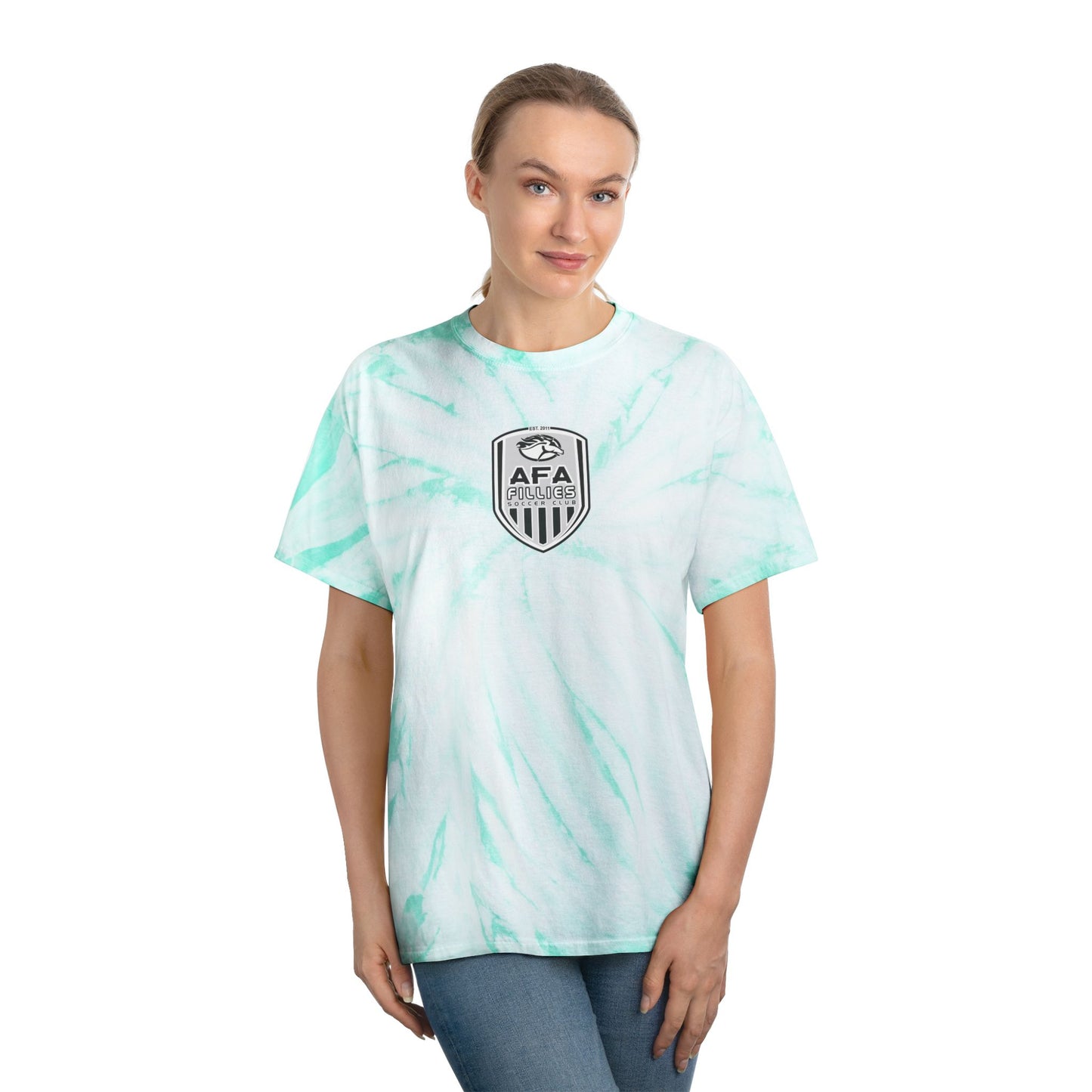 Fillies Shield Tie-Dye Cyclone Tee