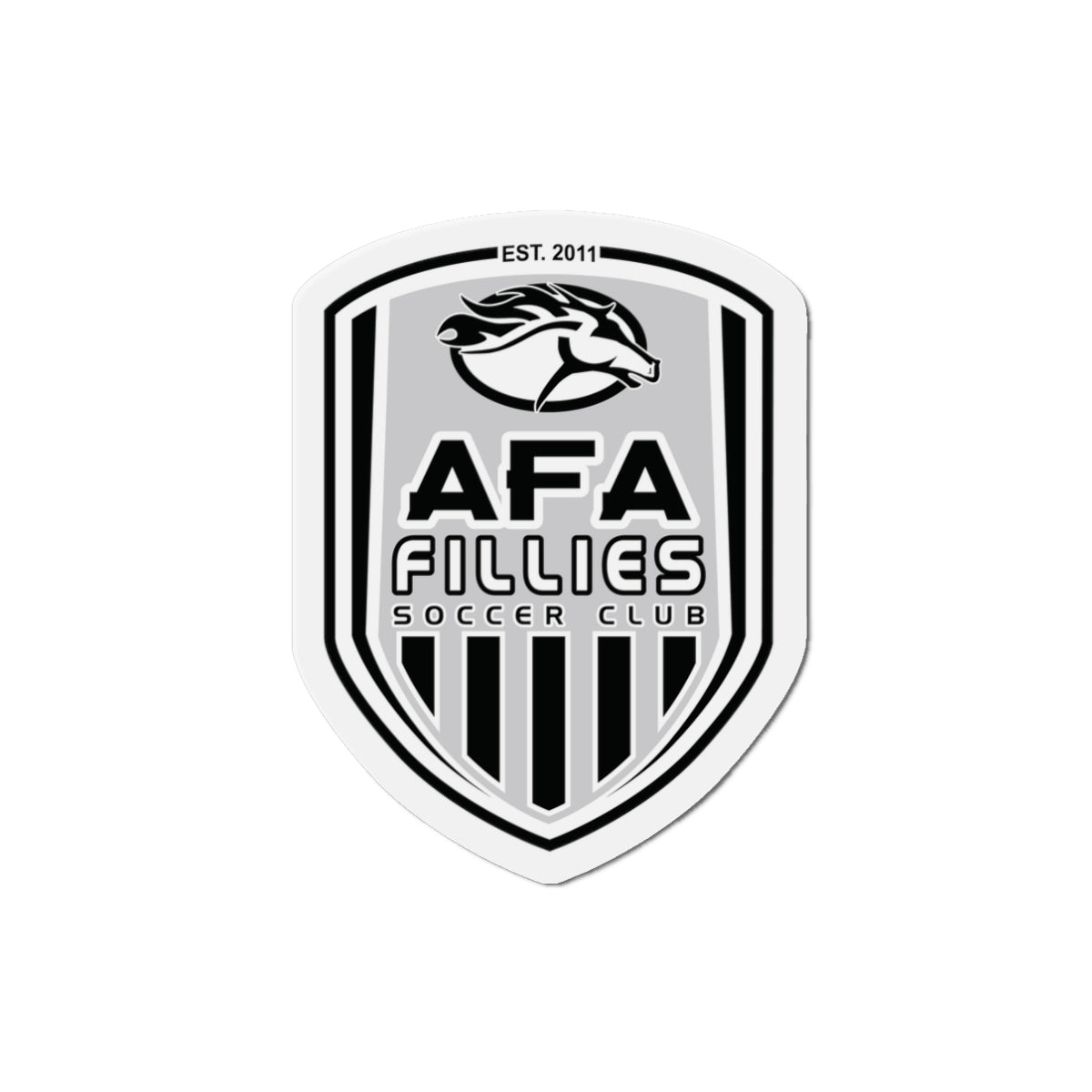AFA Fillies Shield Die-Cut Magnets