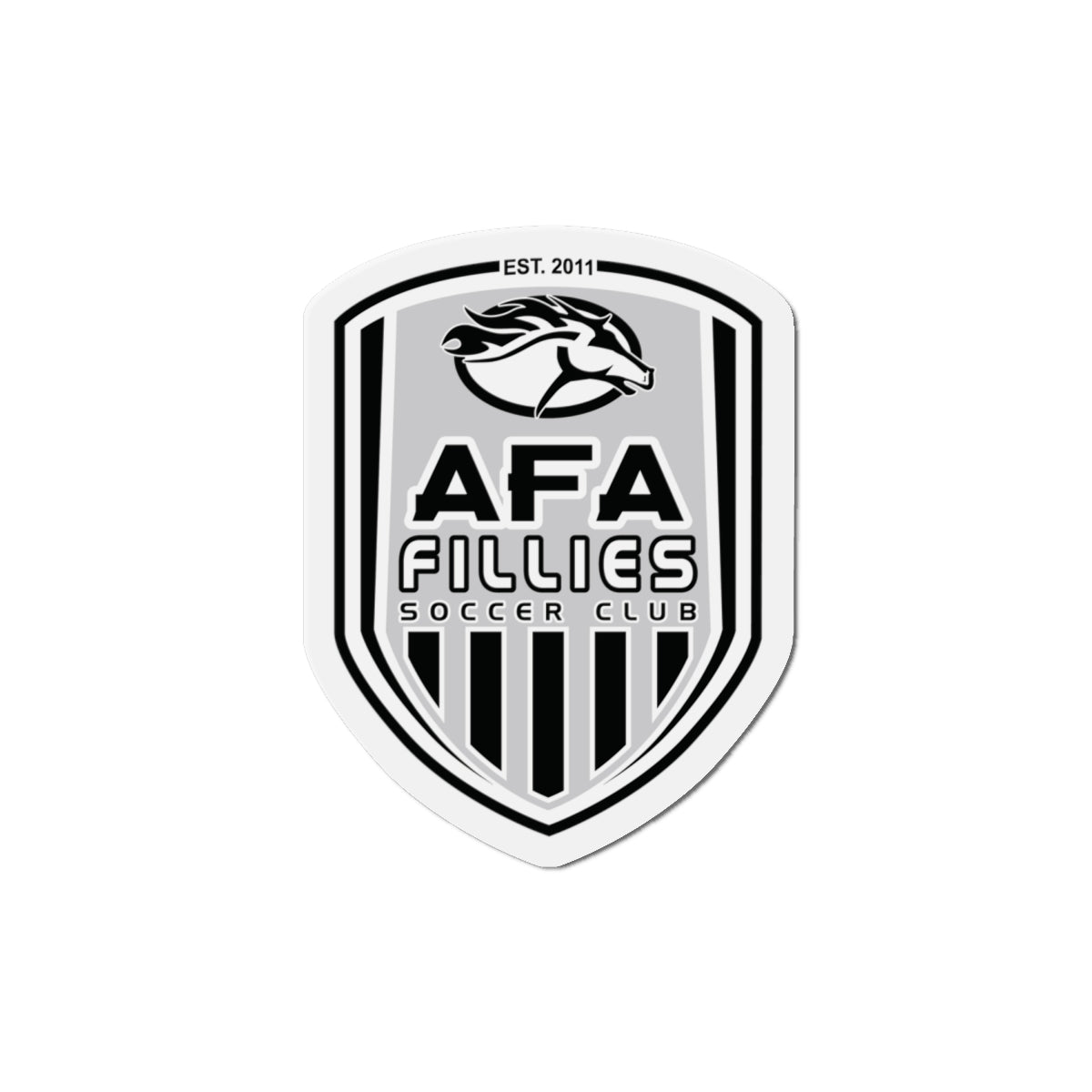 AFA Fillies Shield Die-Cut Magnets