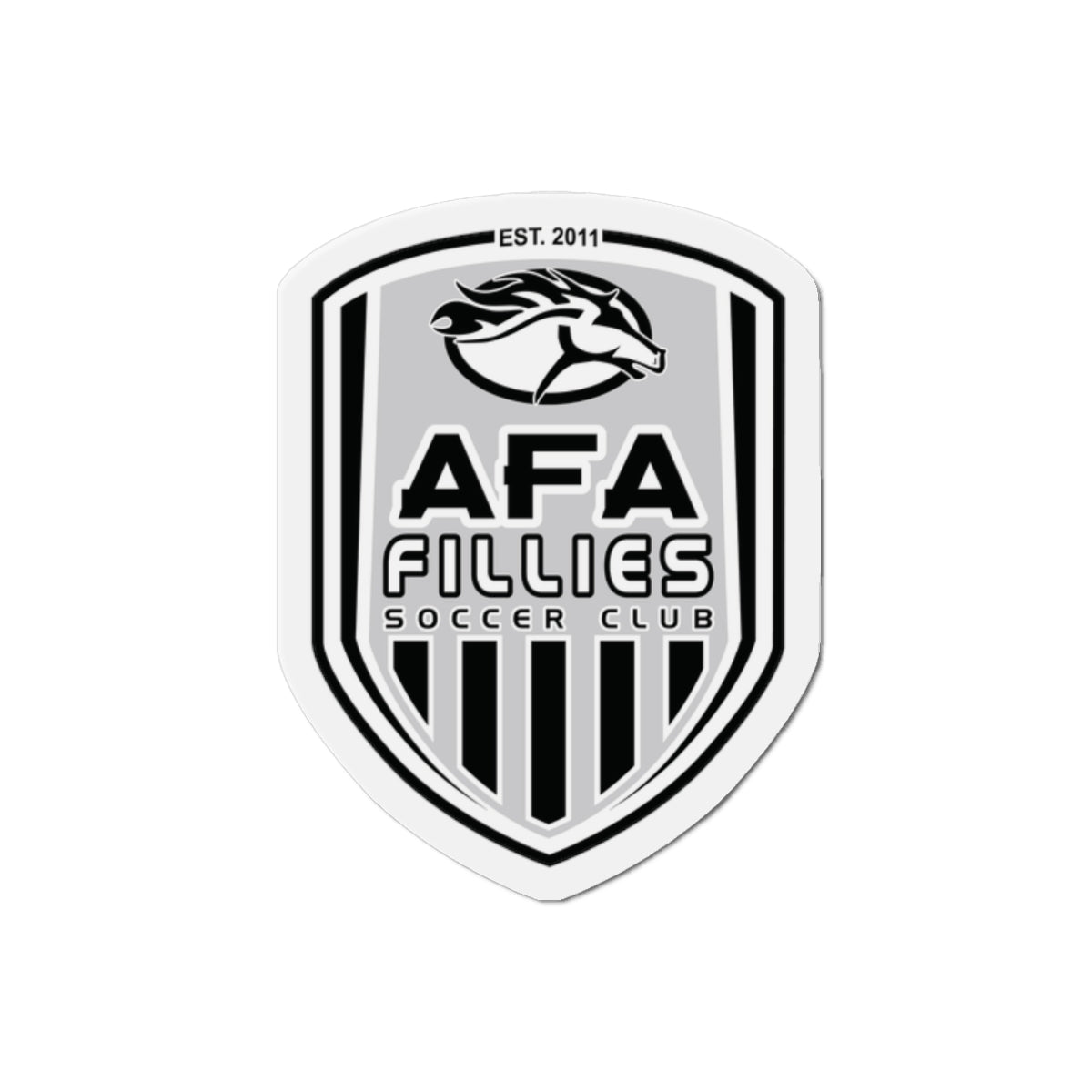 AFA Fillies Shield Die-Cut Magnets