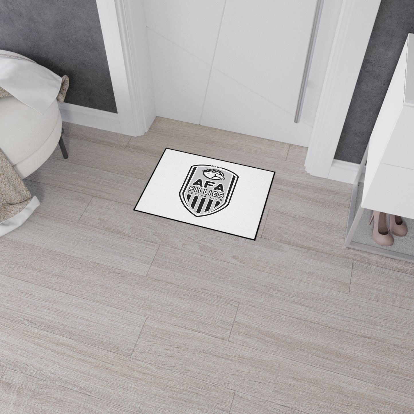 AFA Fillies Soccer Club Heavy-Duty Floor Mat