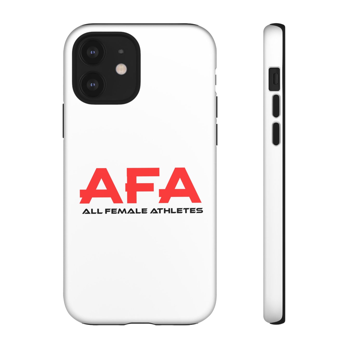 Red and Black All Female Athletes Tough Cases Phone Case