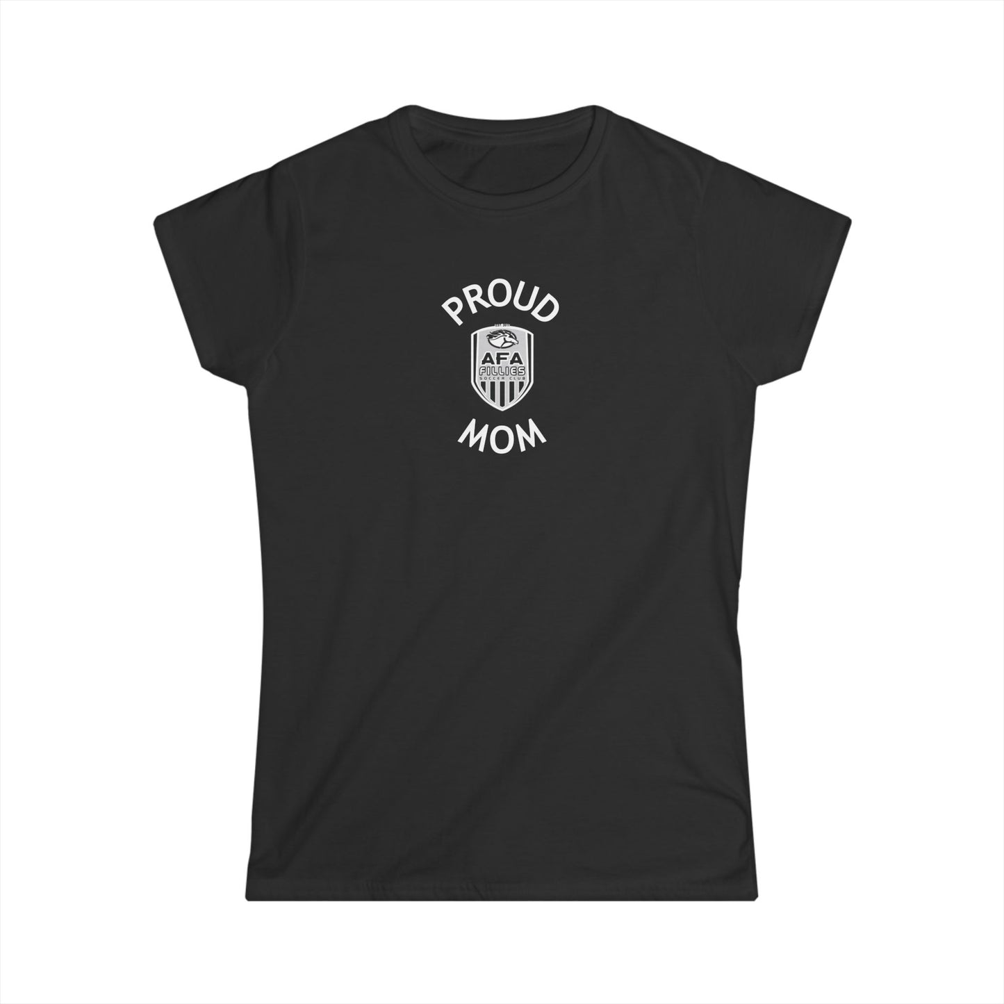 Proud Fillies Mom Softstyle Tee