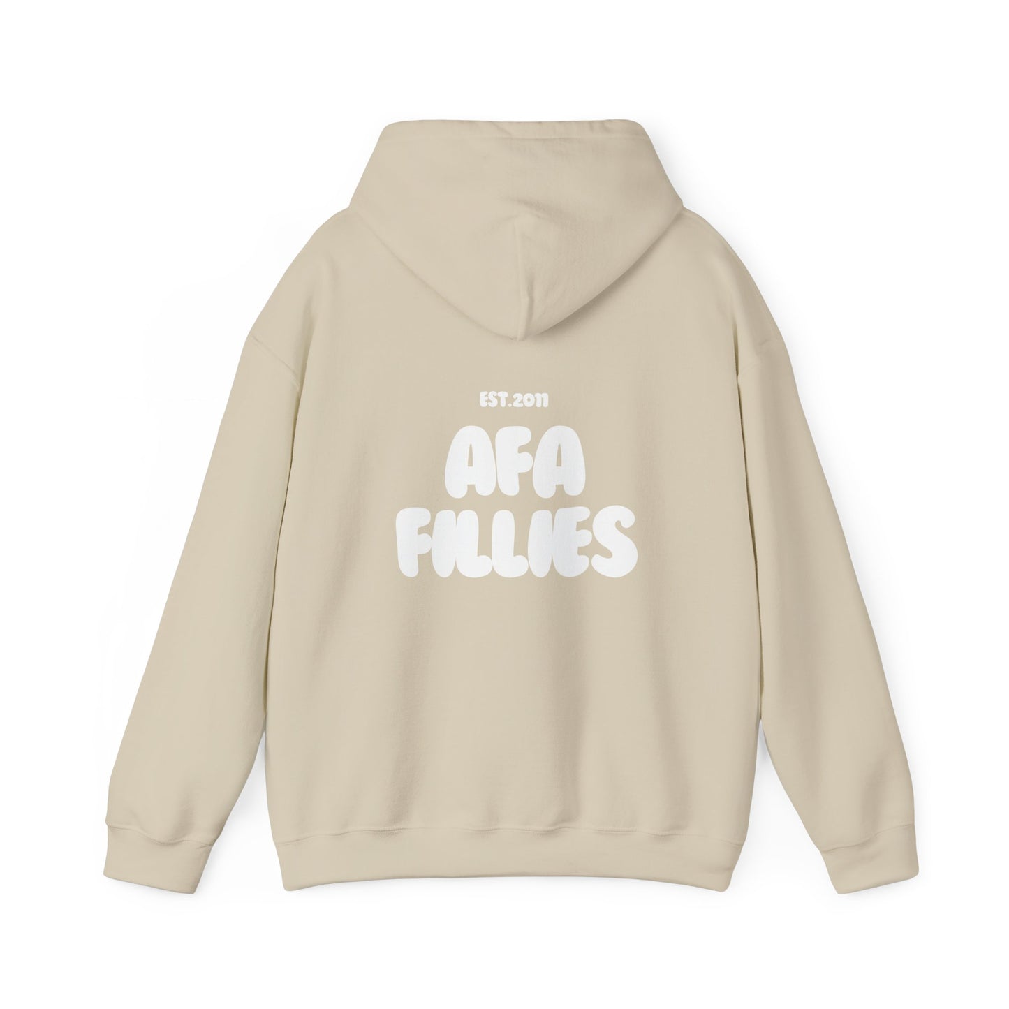 AFA Fillies Bubble Font Unisex Heavy Blend Hoodie