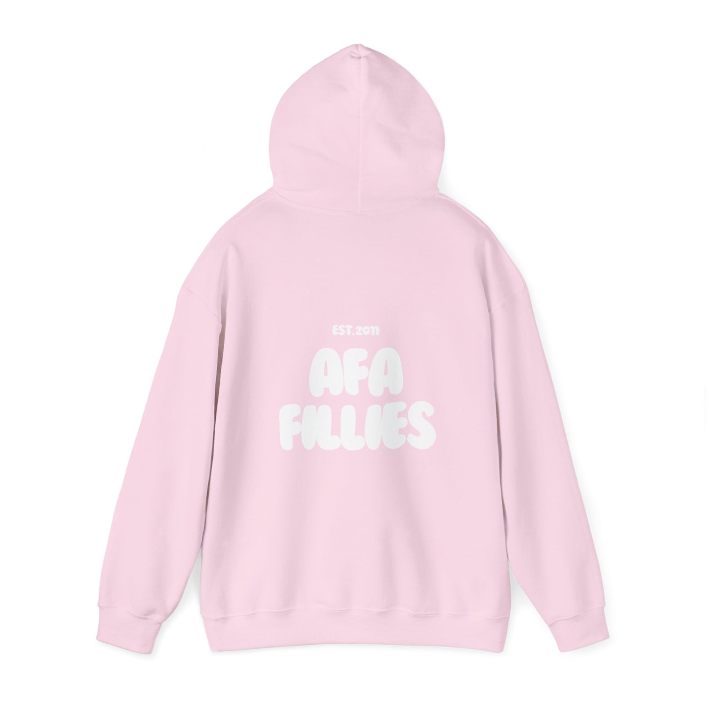 AFA Fillies Bubble Font Unisex Heavy Blend Hoodie