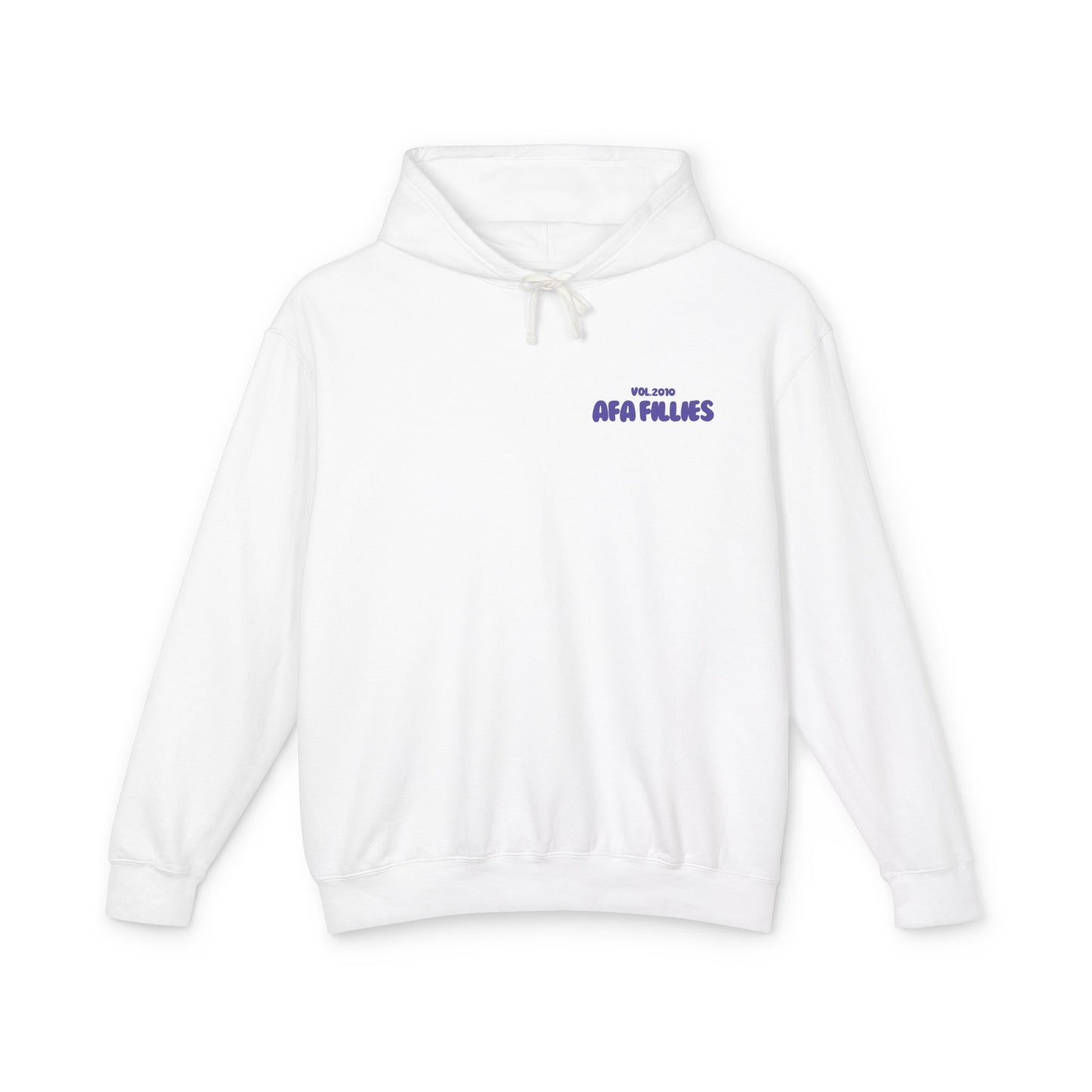 AFA Bubble Font Lightweight Hooded Sweatshirt