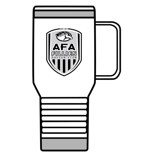 AFA Fillies Shield Travel Mug, 20oz