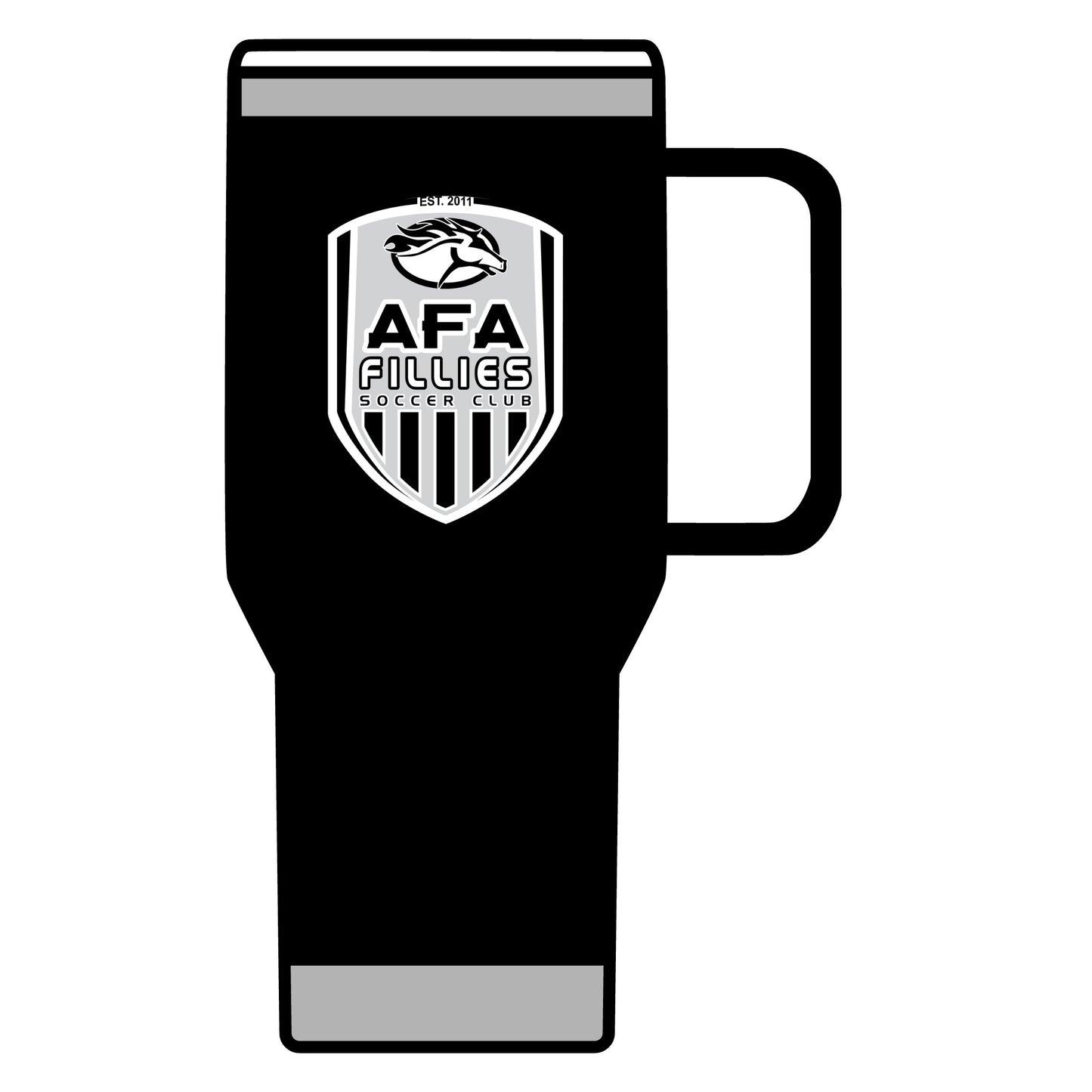 AFA Fillies Shield Travel Mug, 20oz