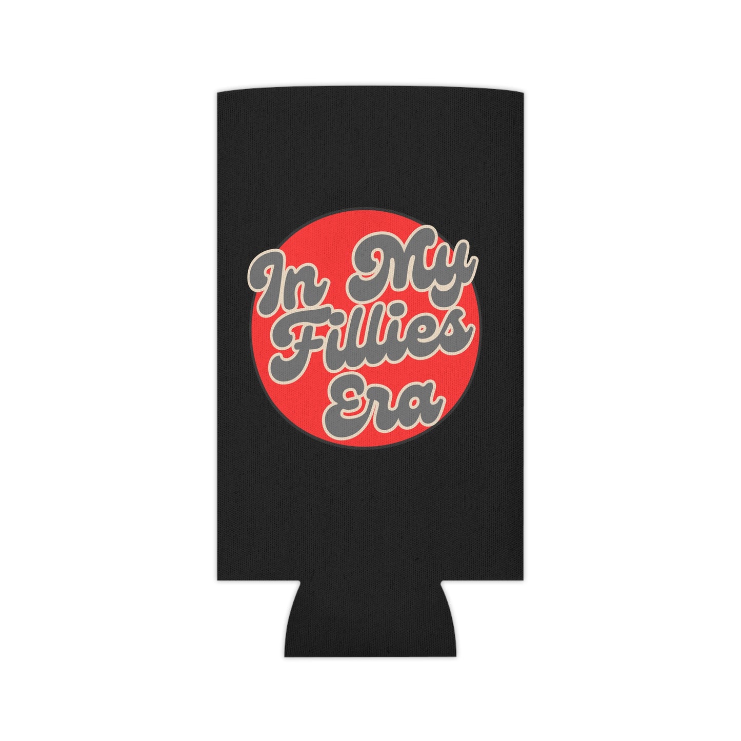 Red Circular In My Fillies Era Can Cooler/Koozie