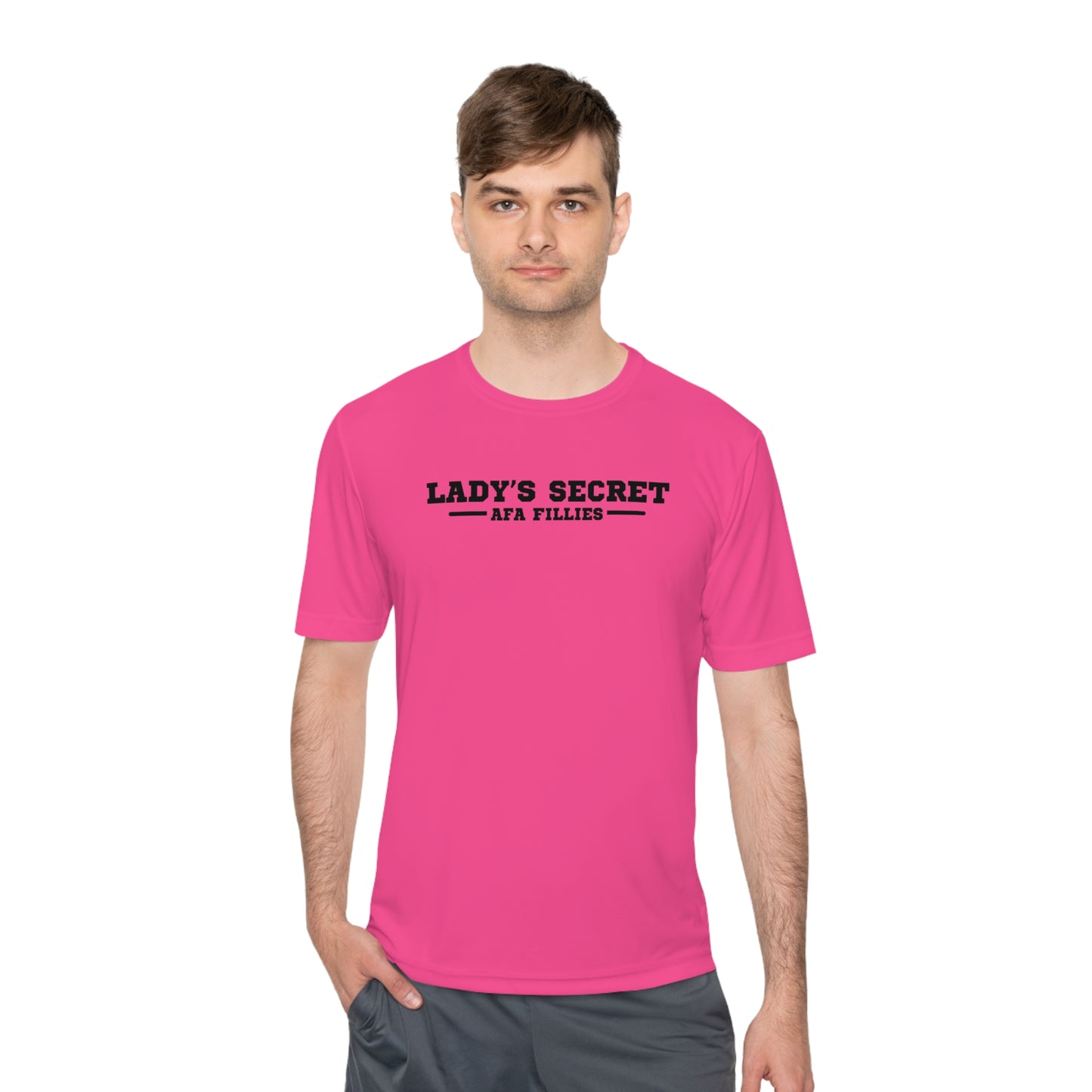 Lady's Secret Men's Moisture Wicking Tee
