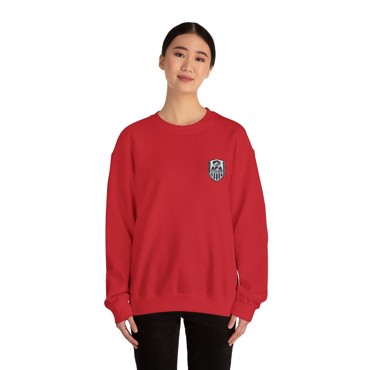 AFA Fillies Shield Embroidered Logo Crewneck Sweatshirt