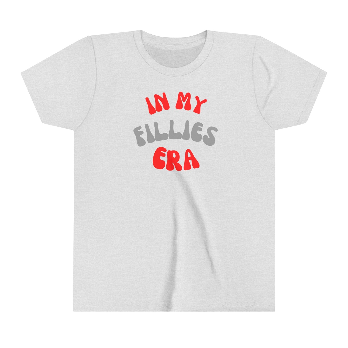 Red In My Fillies Era Youth Short Sleeve Tee