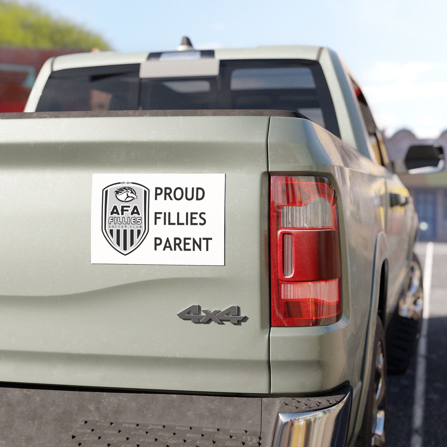 Proud Fillies Parent Car Magnet