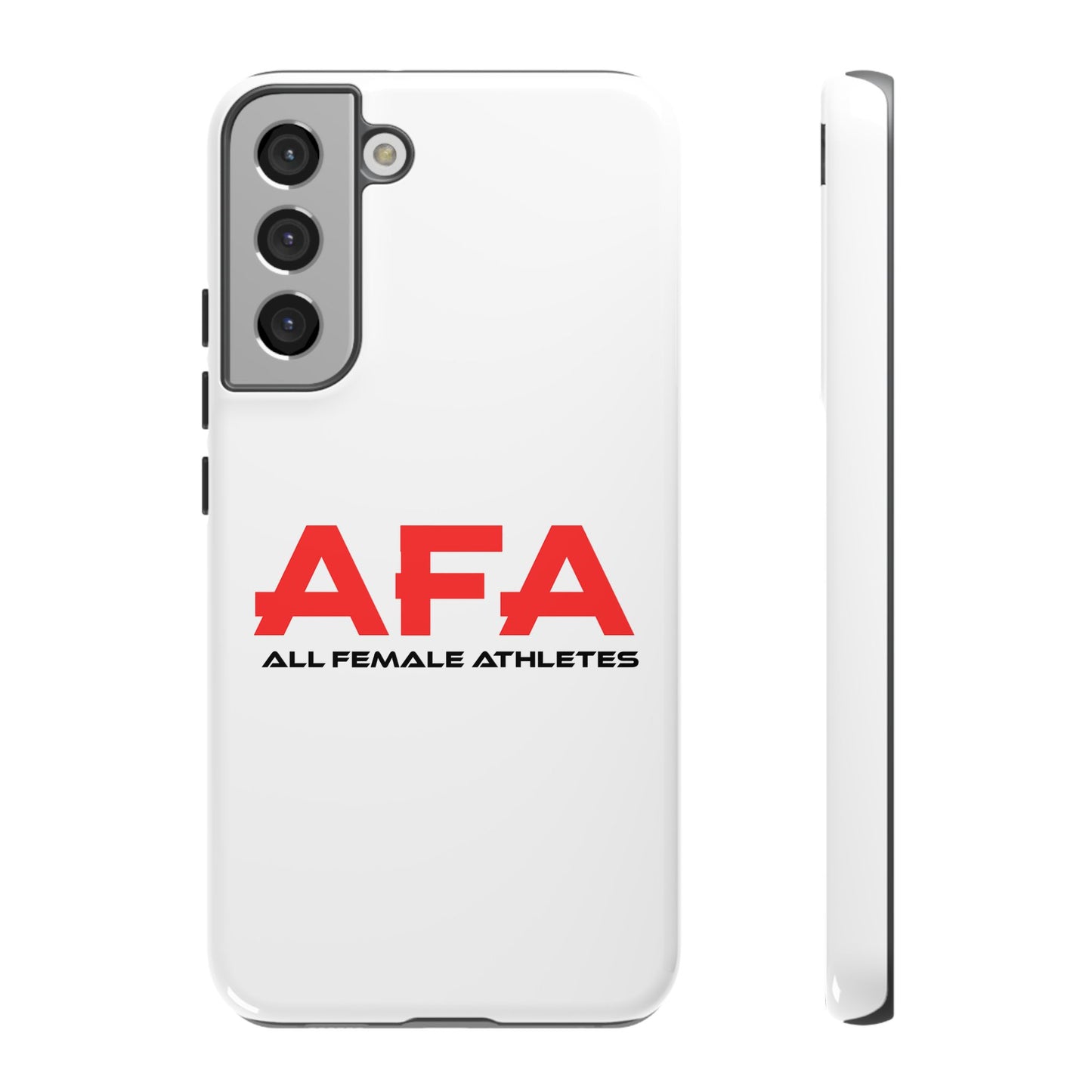 Red and Black All Female Athletes Tough Cases Phone Case