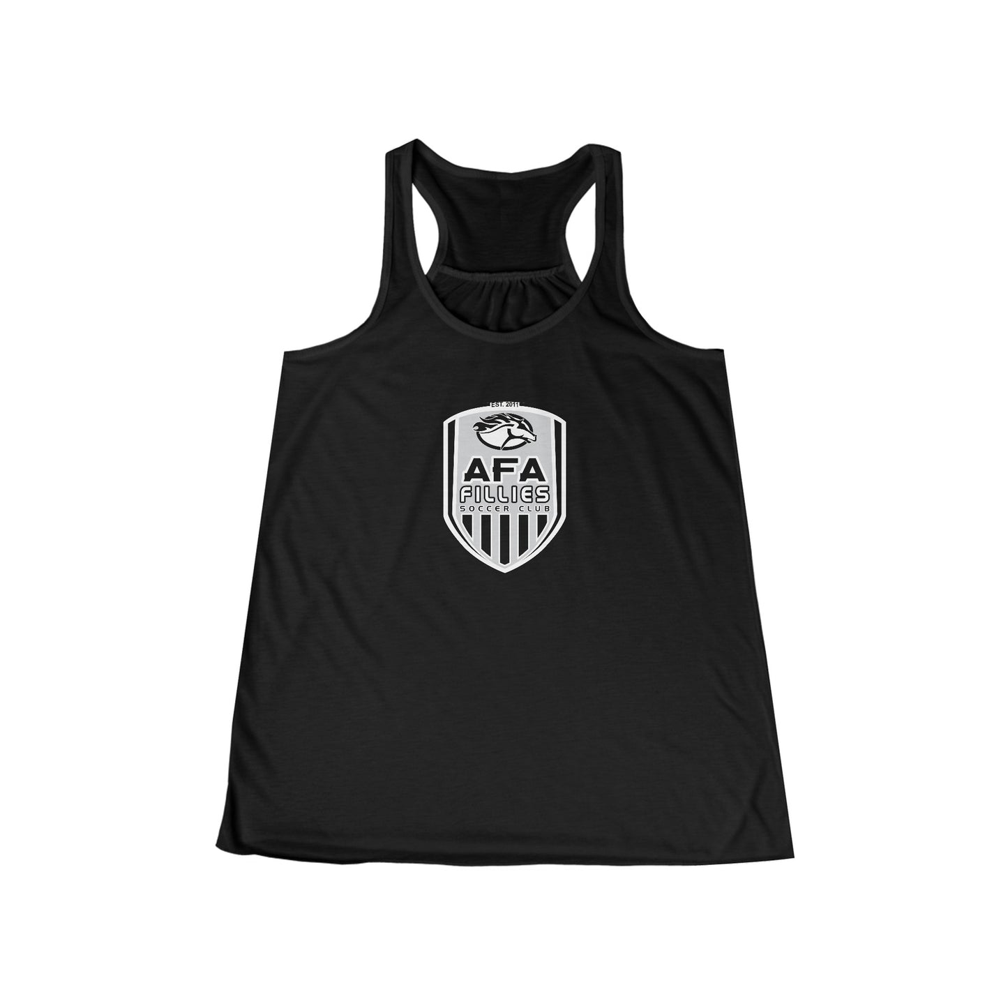 Fillies Shield Women's Flowy Racerback Tank