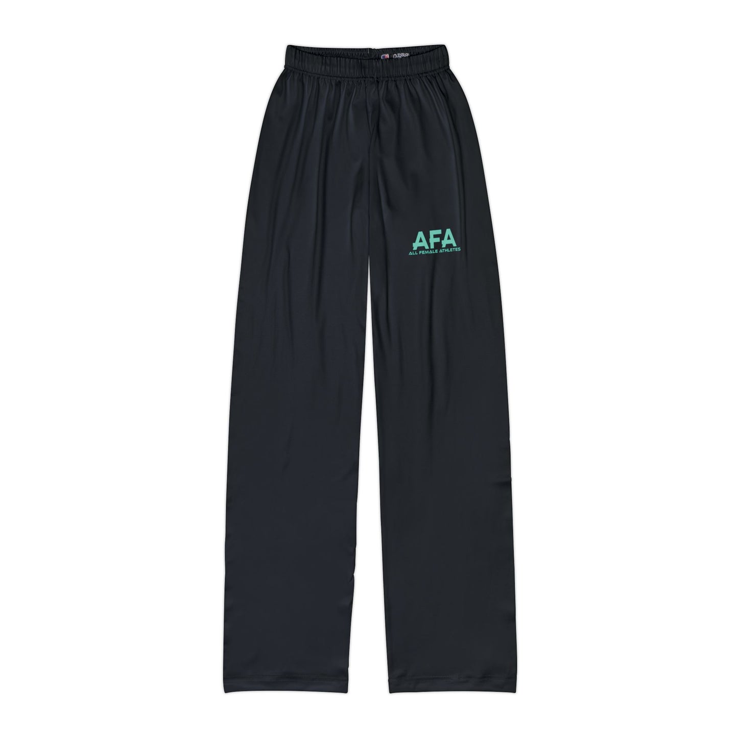 Green All Female Athletes Kids Pajama Pants