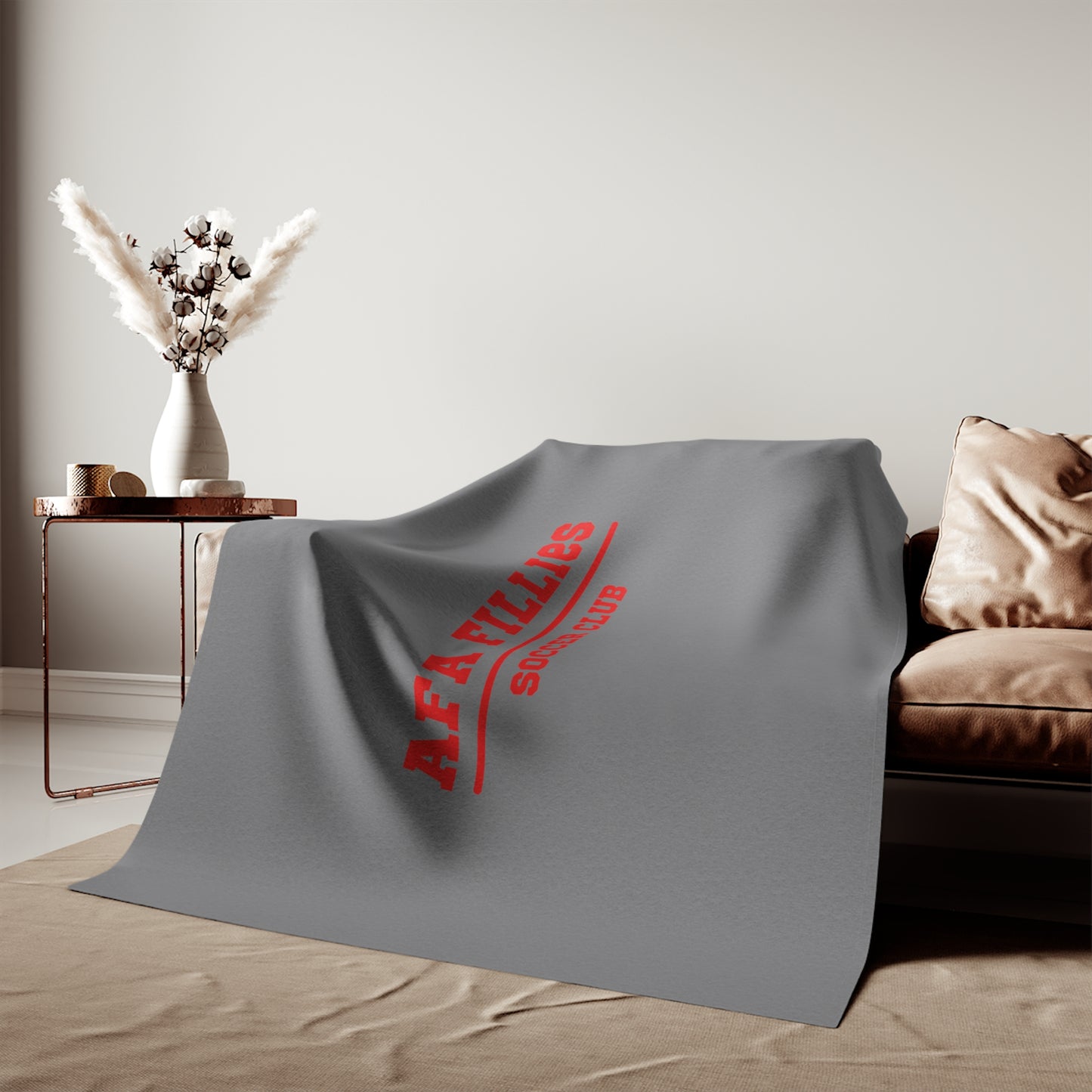 Red AFA Fillies Sweatshirt Blanket