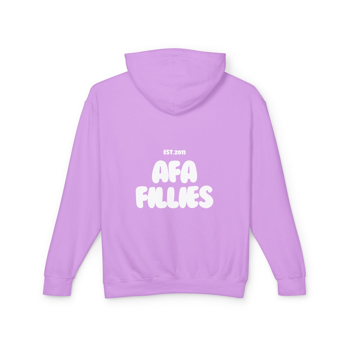 AFA Bubble Font Lightweight Hooded Sweatshirt