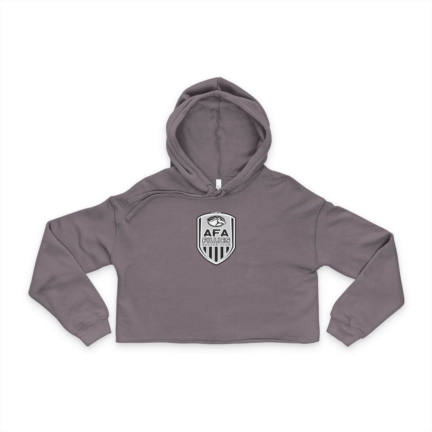 AFA Fillies Shield Women's Retro Cropped Hoodie