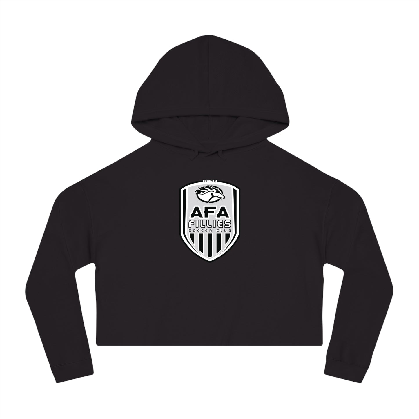 AFA Fillies Shield Women’s Cropped Hooded Sweatshirt