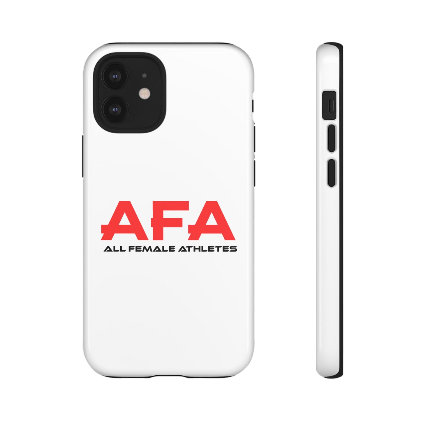 Red and Black All Female Athletes Tough Cases Phone Case