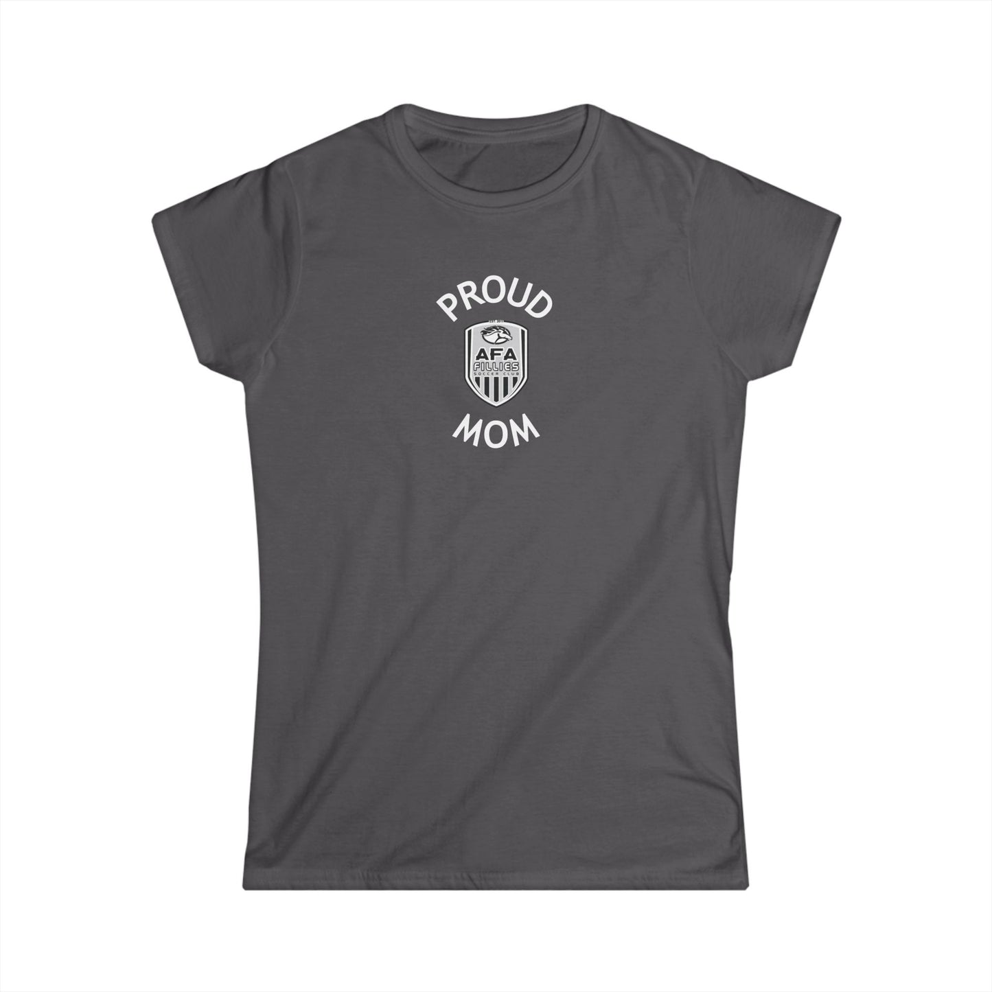 Proud Fillies Mom Softstyle Tee