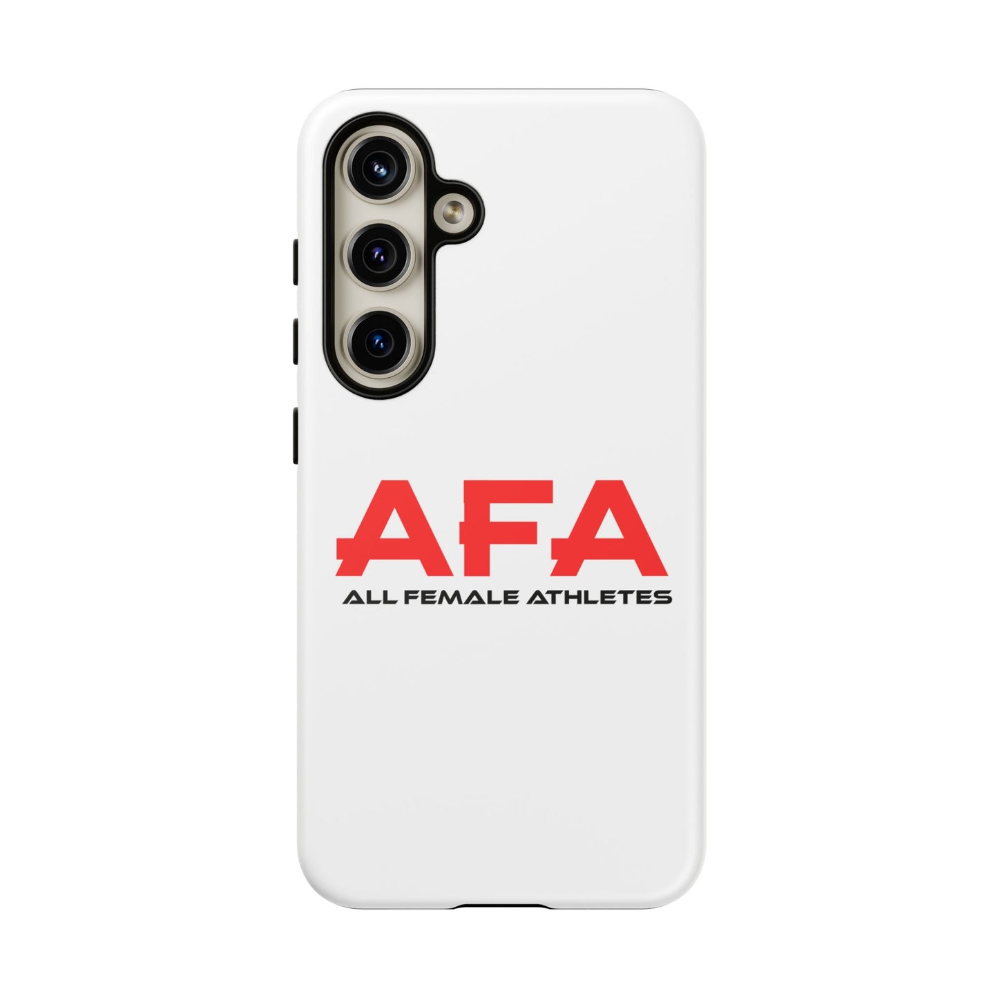 Red and Black All Female Athletes Tough Cases Phone Case