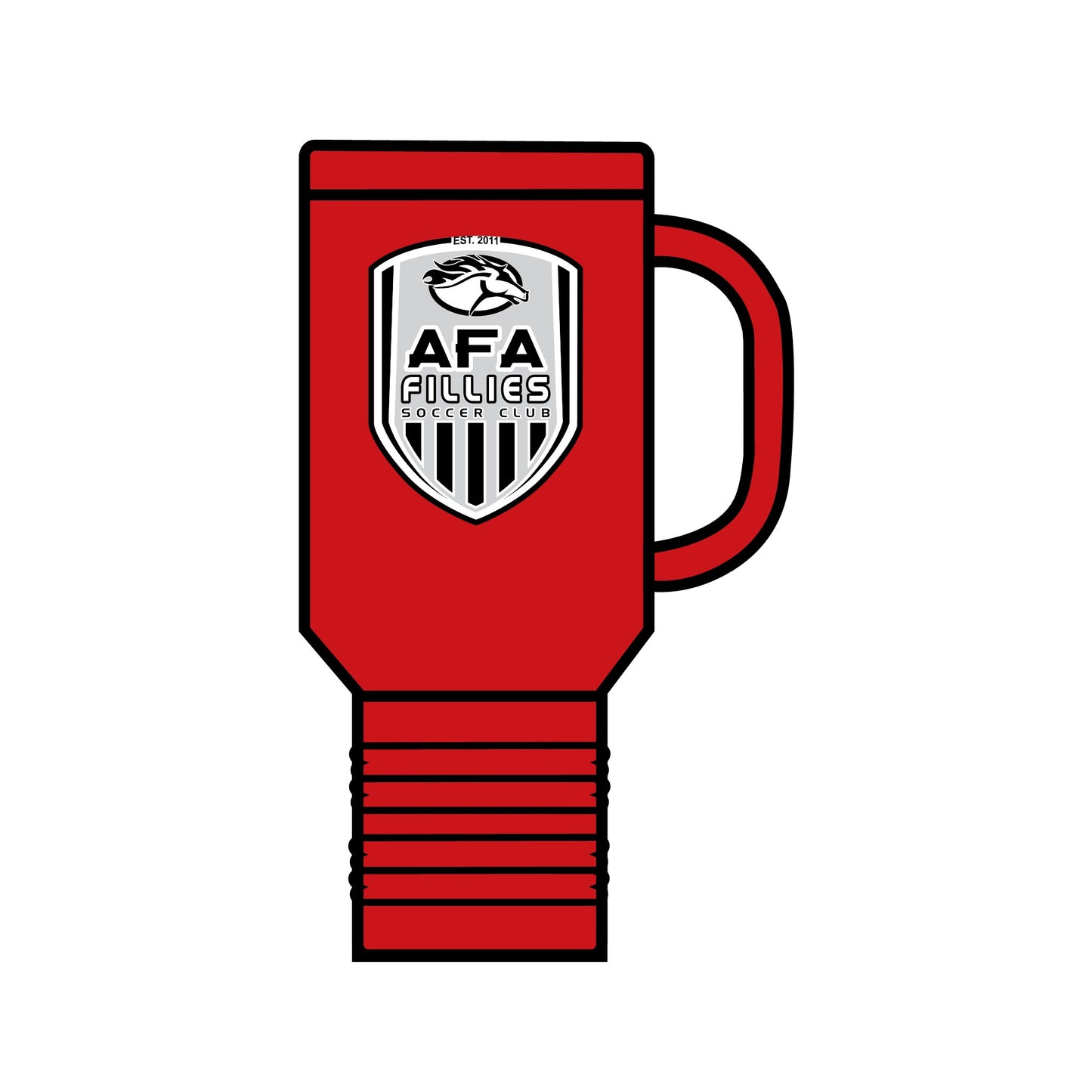 AFA Fillies Shield Insulated Travel Mug, 40oz