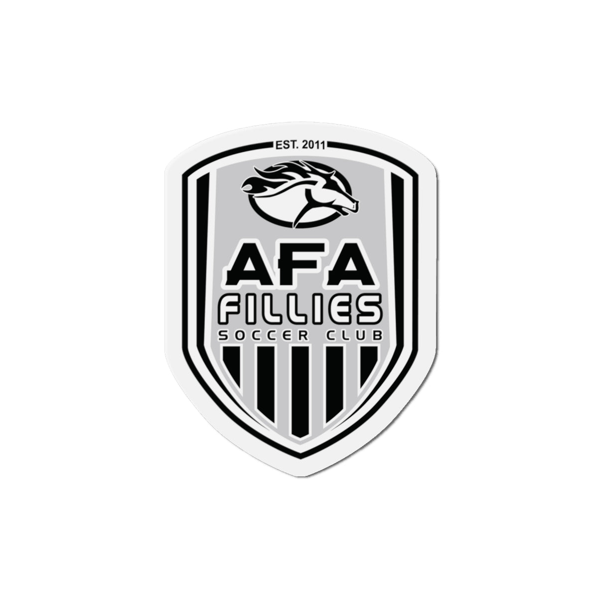 AFA Fillies Shield Die-Cut Magnets