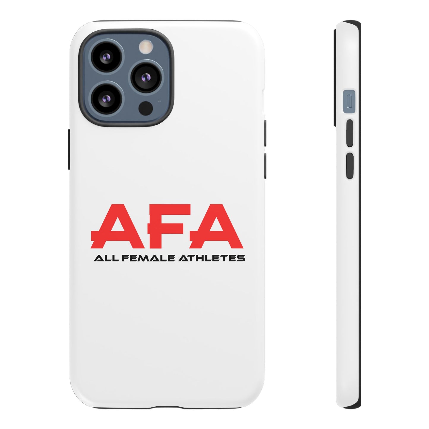 Red and Black All Female Athletes Tough Cases Phone Case