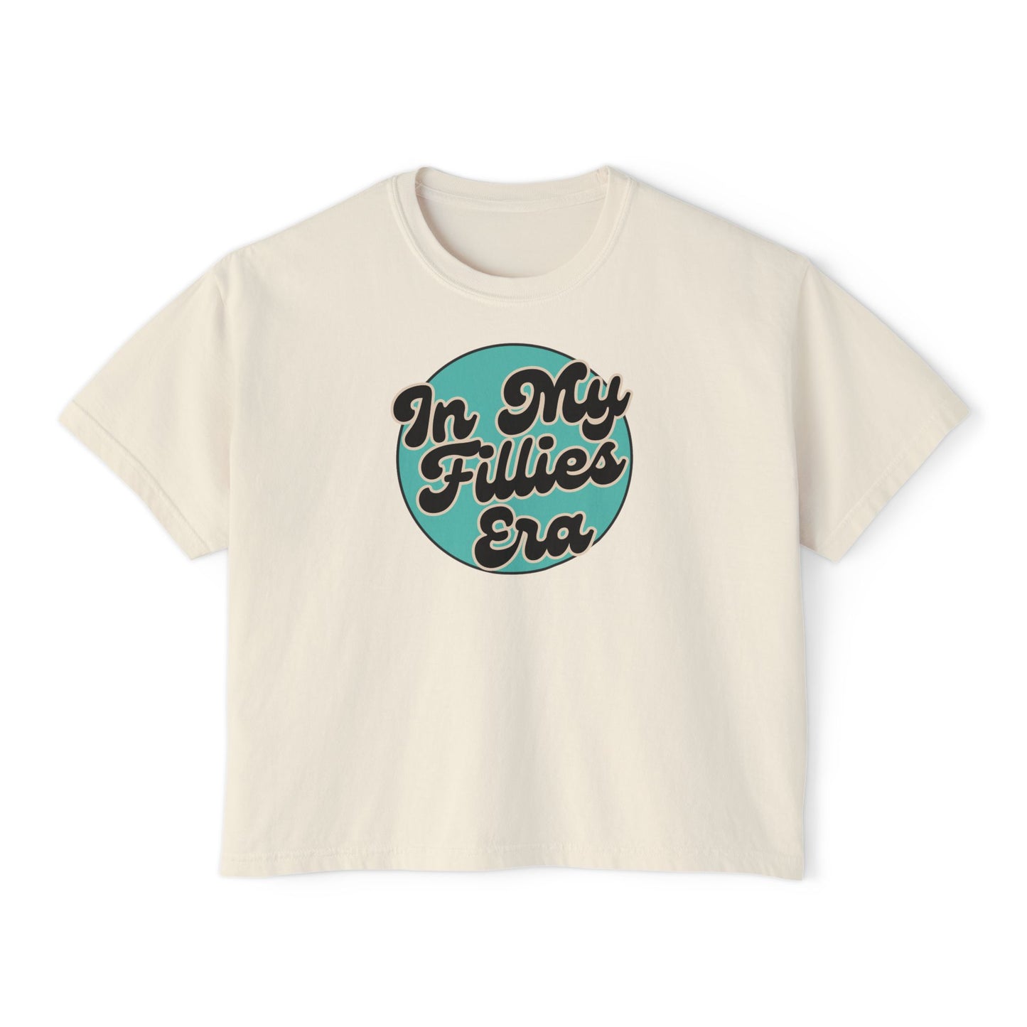 Light Green In My Fillies Era Women's Boxy Tee