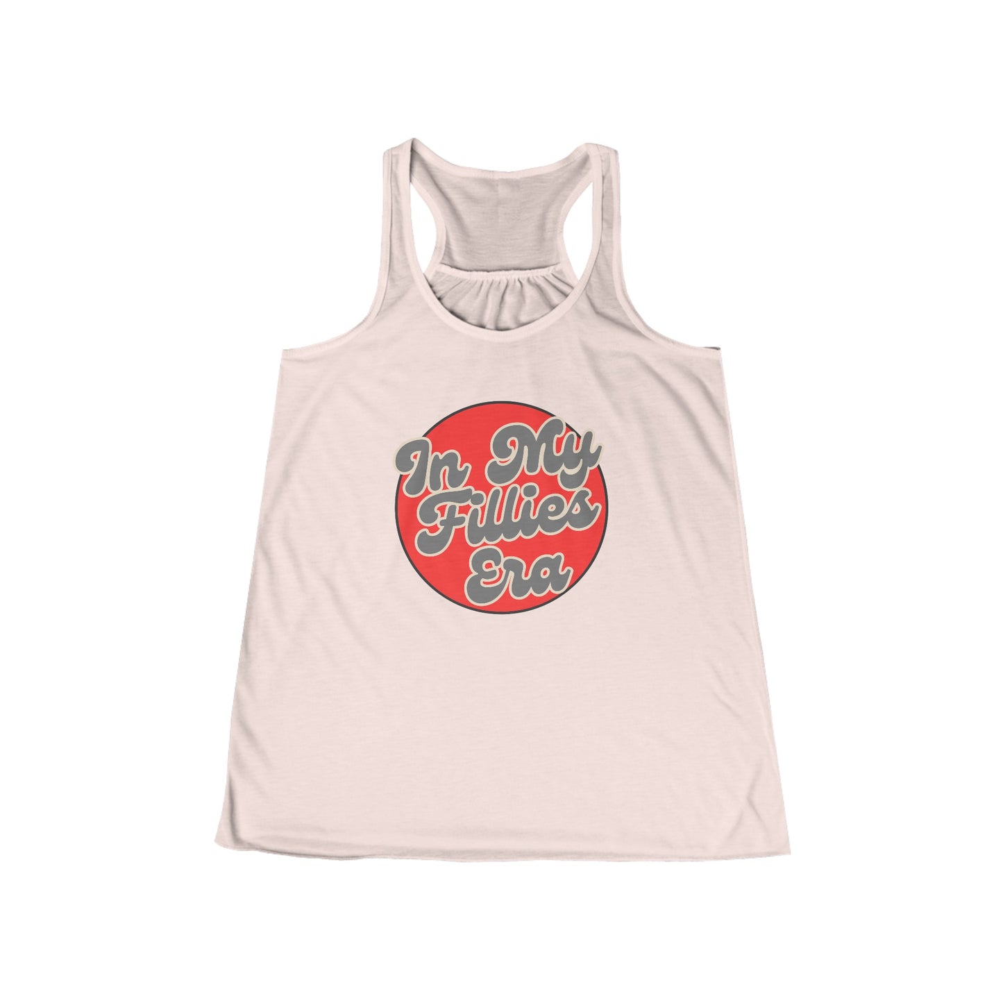 Red In My Fillies Era Women's Flowy Racerback Tank