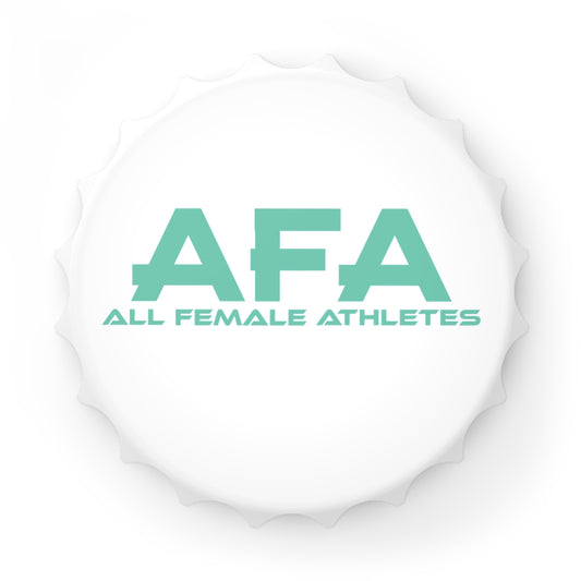 Green All Female Athletes Bottle Opener