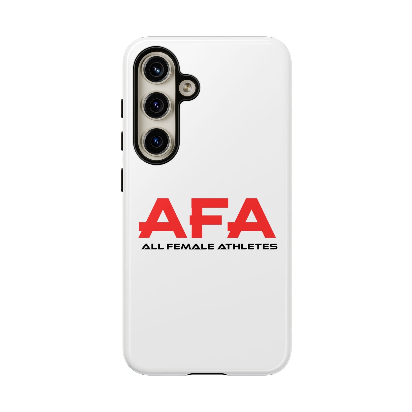 Red and Black All Female Athletes Tough Cases Phone Case