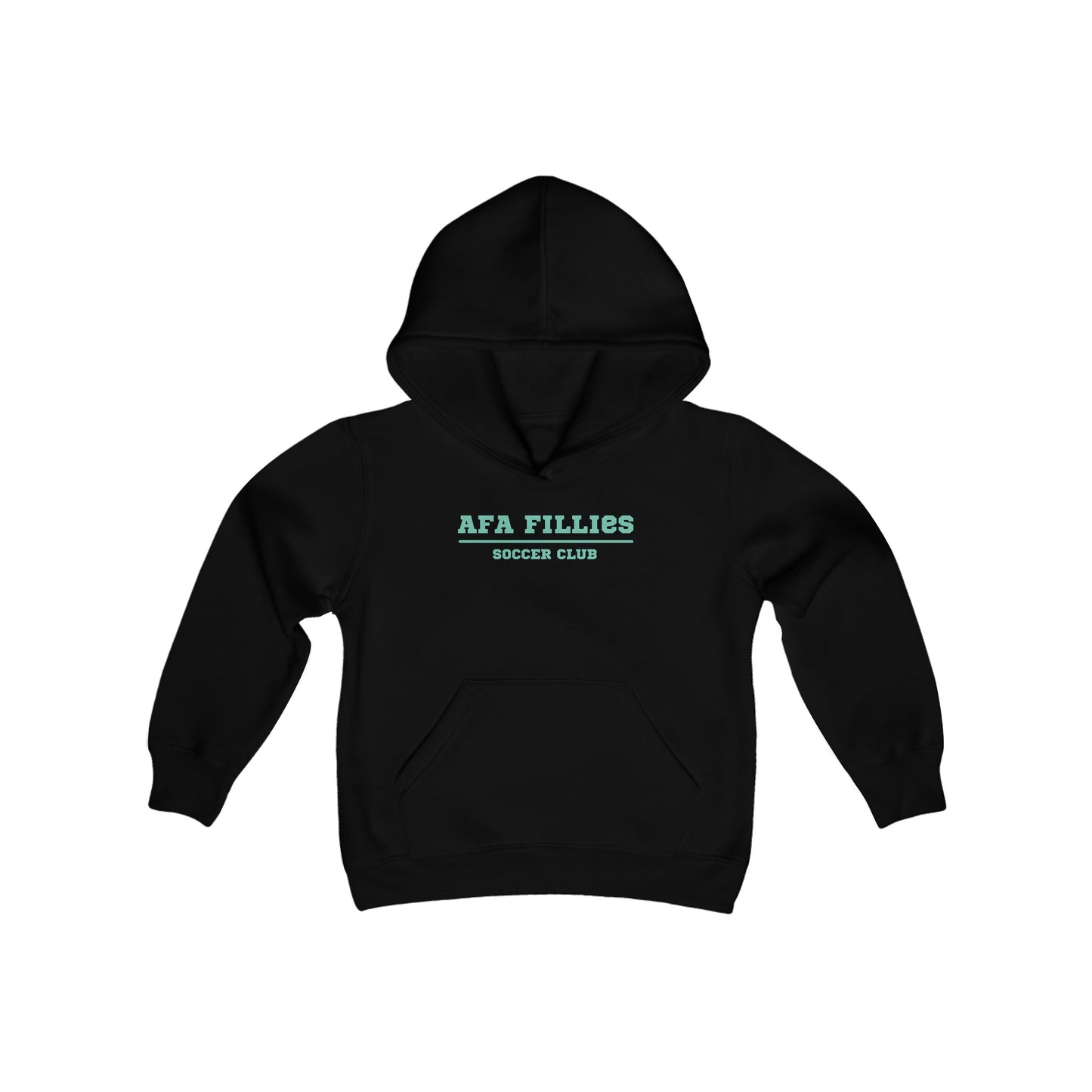 Light Green AFA Youth Heavy Blend Hooded Sweatshirt