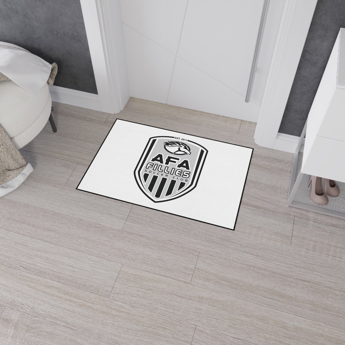 AFA Fillies Soccer Club Heavy-Duty Floor Mat