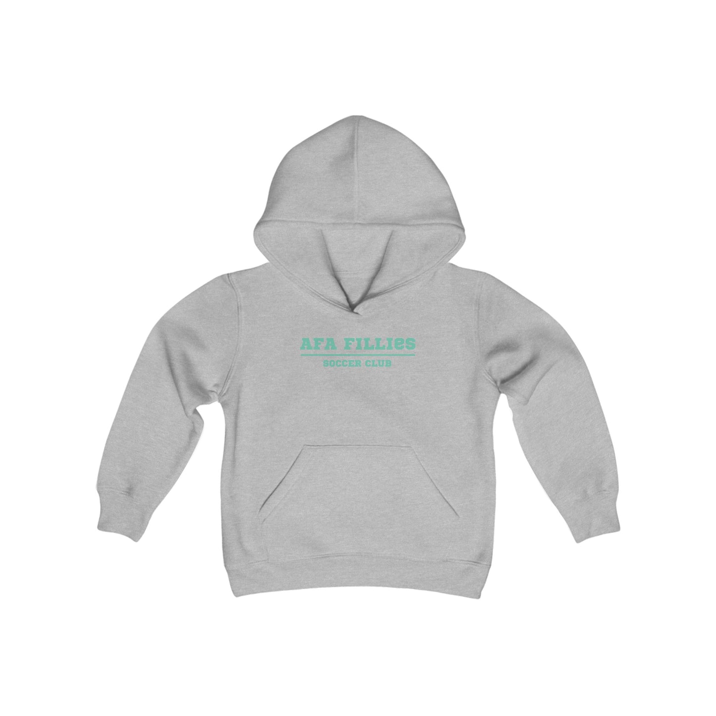 Light Green AFA Youth Heavy Blend Hooded Sweatshirt