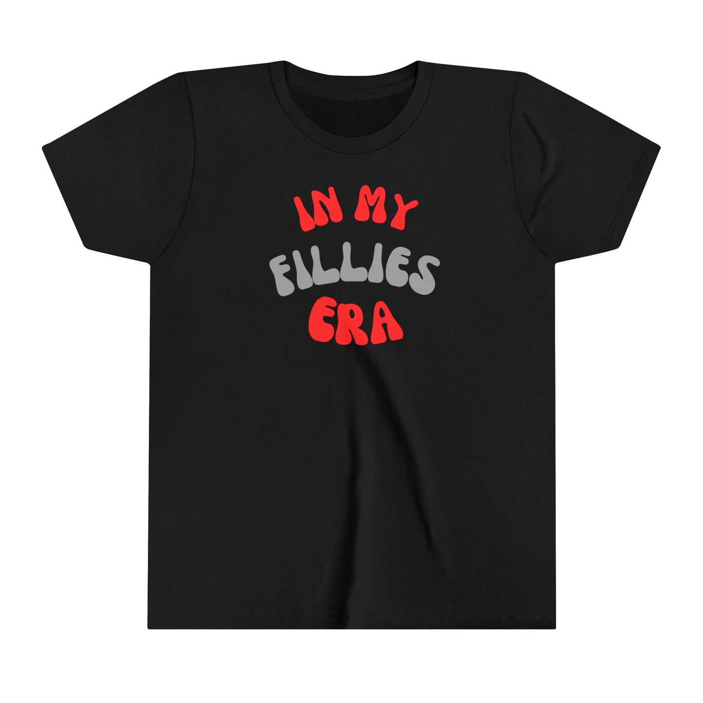 Red In My Fillies Era Youth Short Sleeve Tee