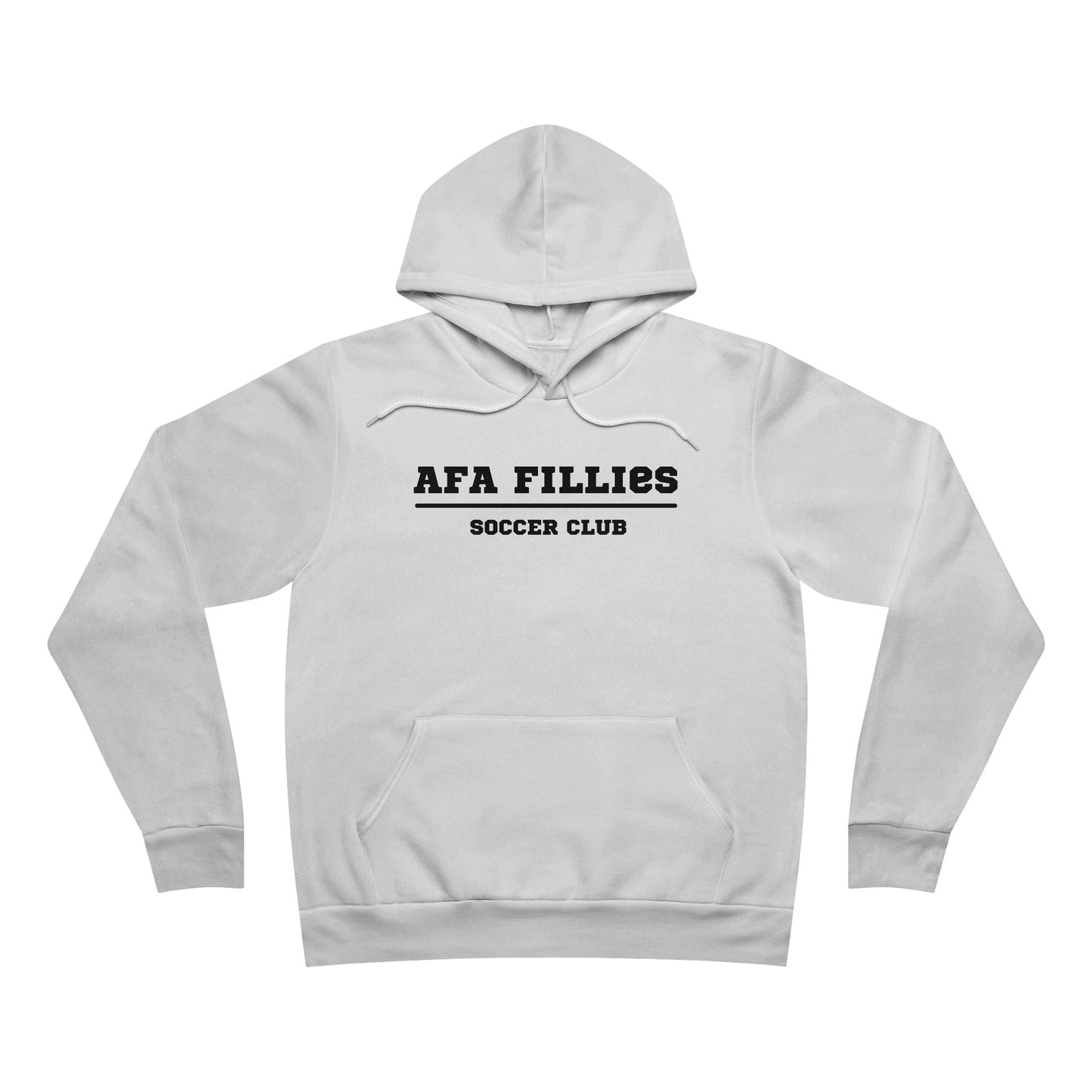 Black AFA Fillies Sponge Fleece Pullover Hoodie