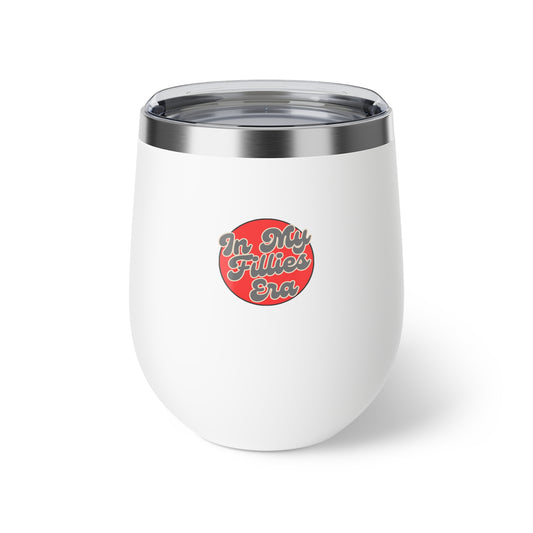 Red In My Fillies Era Copper Vacuum Insulated Cup, 12oz