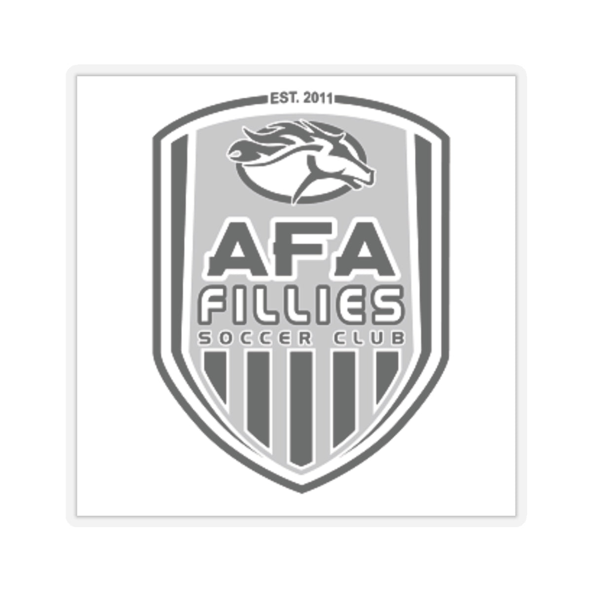 Fillies Shield Stickers