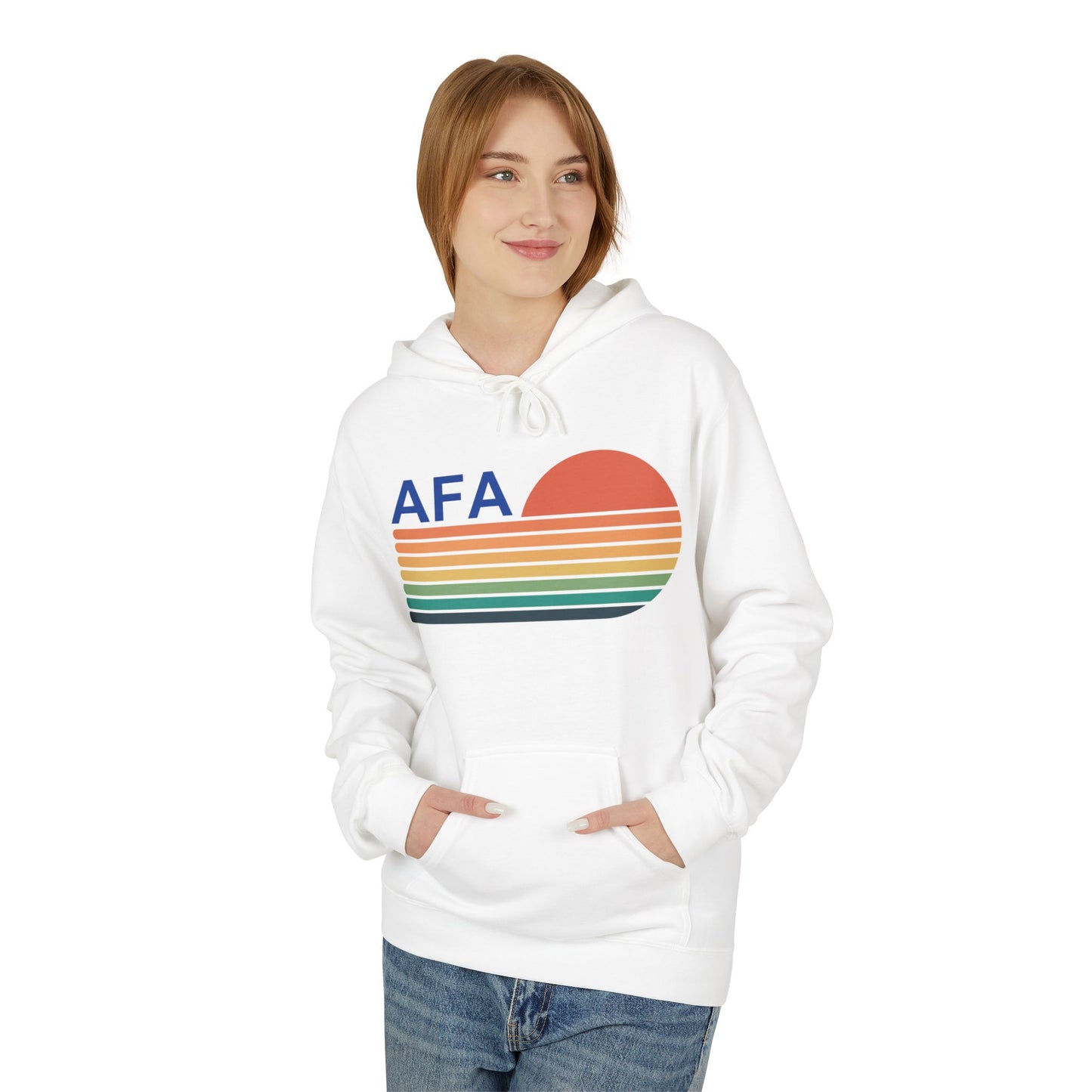 Retro AFA Sunset Aviator Fleece Hoodie