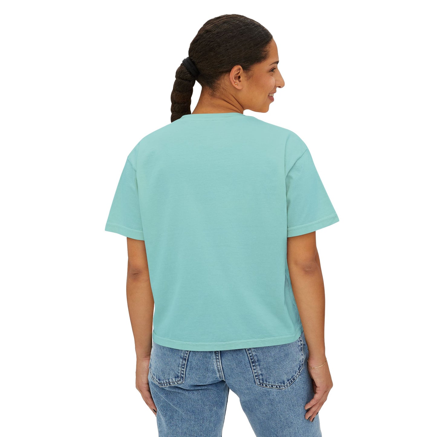 Light Green In My Fillies Era Women's Boxy Tee