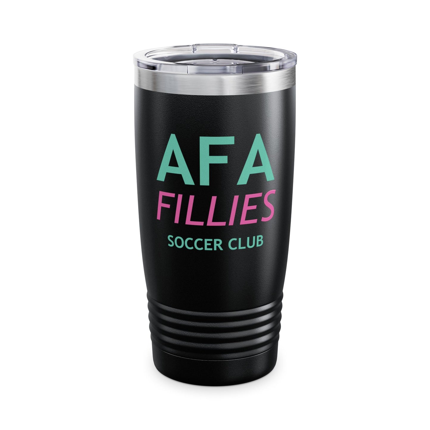 Green/Pink AFA Fillies Ringneck Tumbler, 20oz