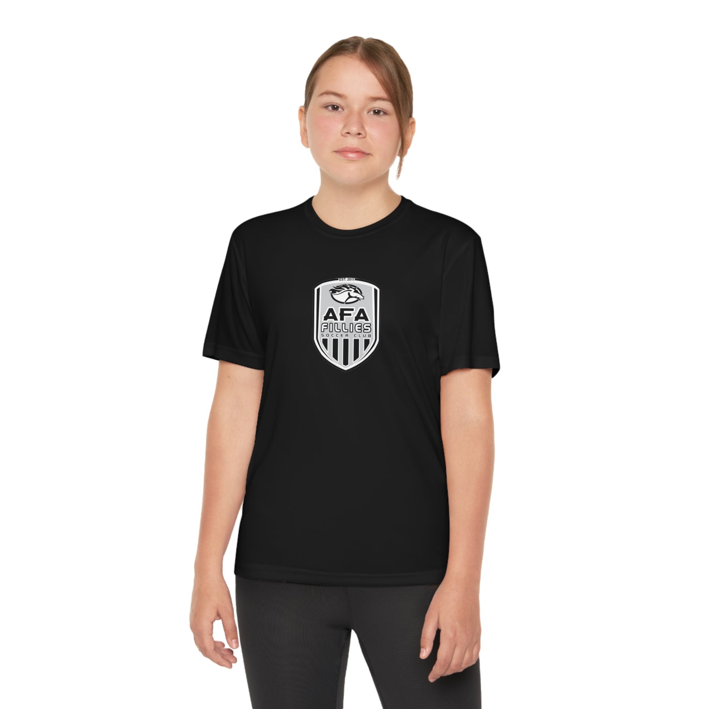 Fillies Shield Youth Breathable Performance Tee