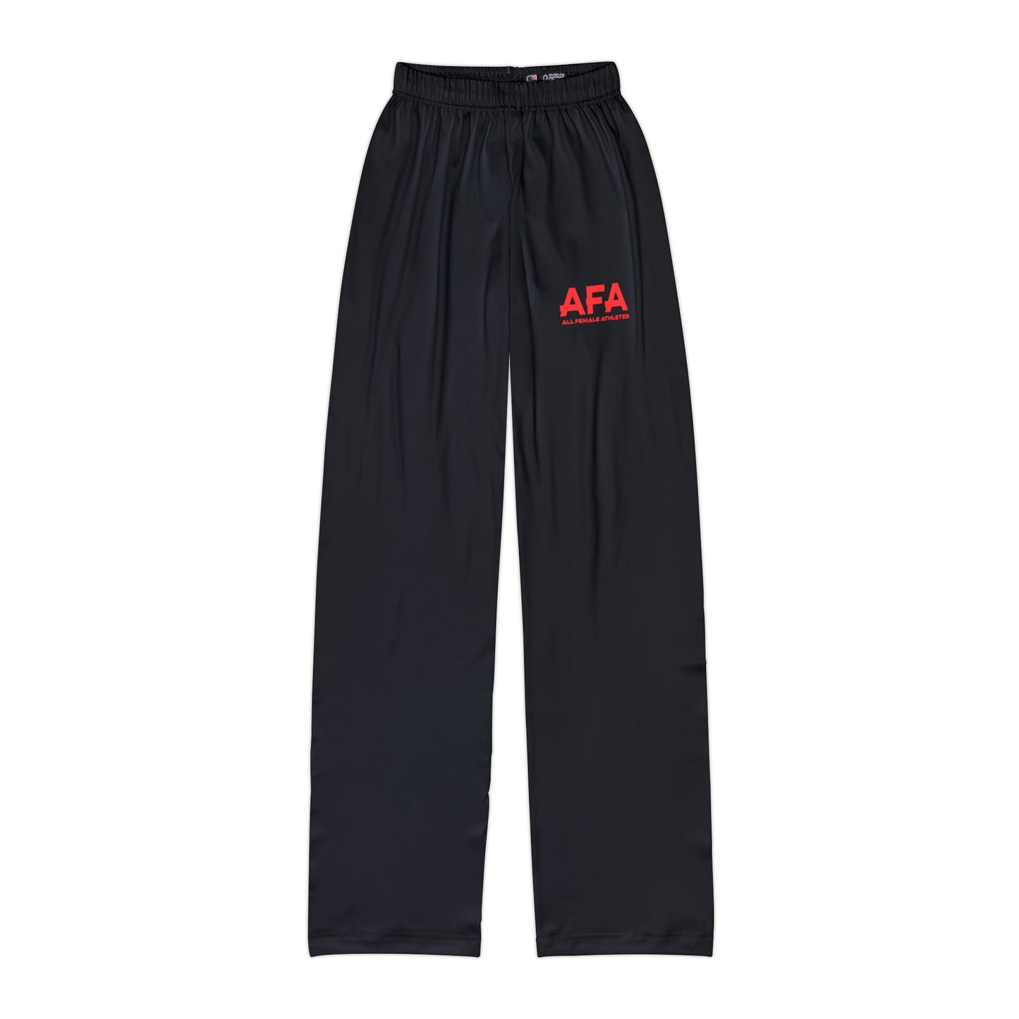 Red All Female Athletes Kids Pajama Pants